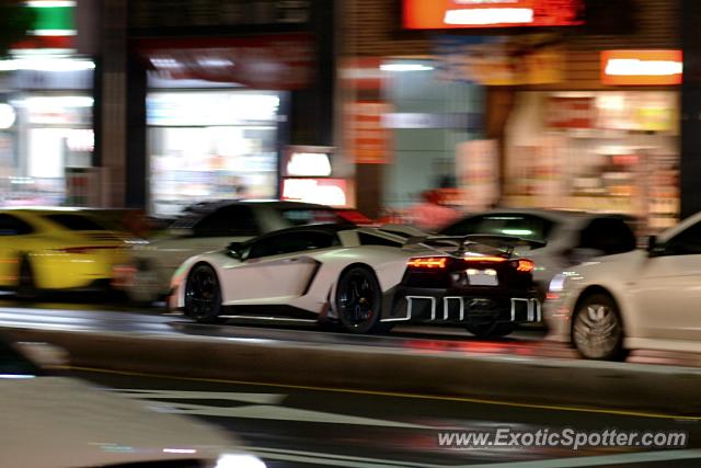 Lamborghini Aventador spotted in Kaohsiung, Taiwan