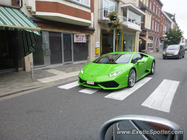 Lamborghini Huracan spotted in Hannut, Belgium