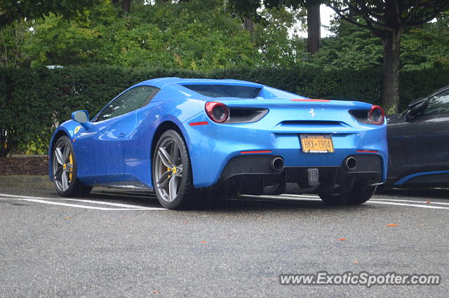 Ferrari 488 GTB spotted in Manhasset, New York