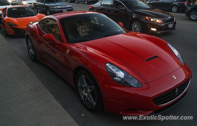 Ferrari California spotted in Columbus, Ohio