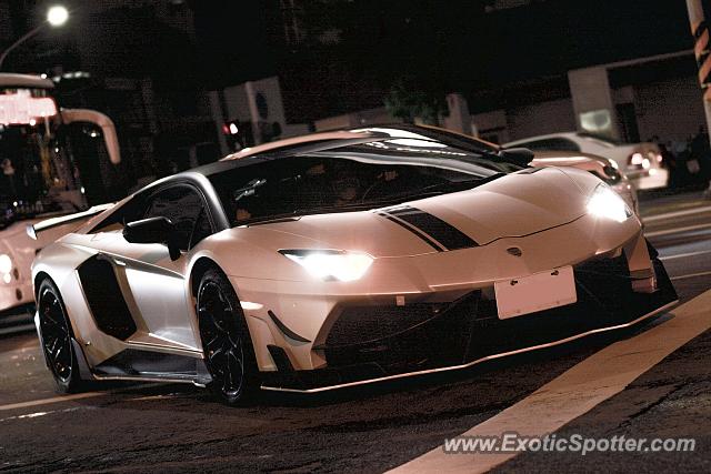 Lamborghini Aventador spotted in Kaohsiung, Taiwan