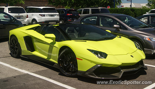 Lamborghini Aventador spotted in Columbus, Ohio