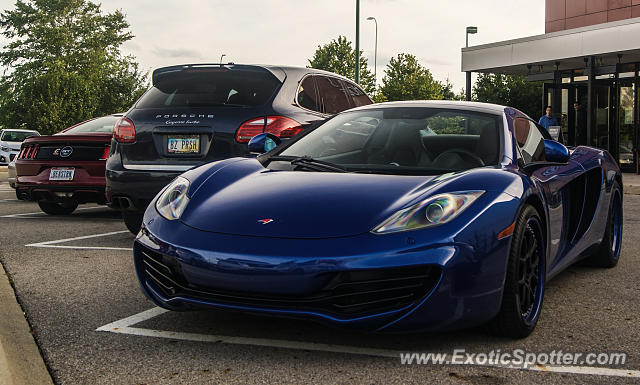 Mclaren MP4-12C spotted in Columbus, Ohio