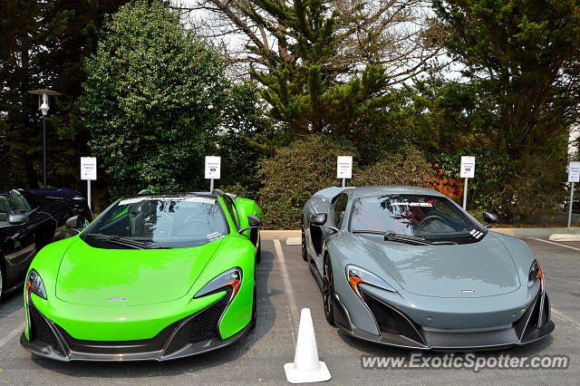 Mclaren 675LT spotted in Monterey, California