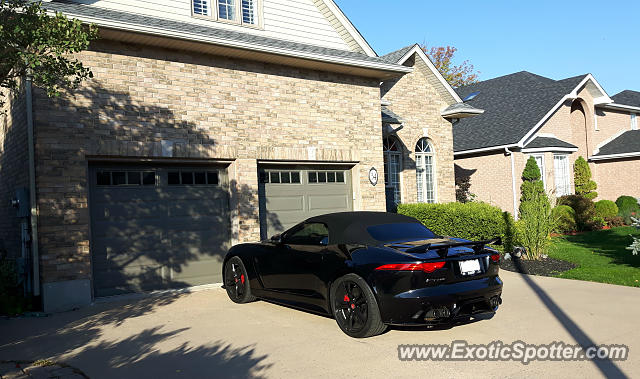 Jaguar F-Type spotted in Guelph, Ontario, Canada