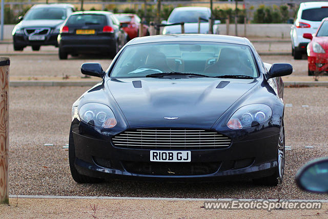 Aston Martin DB9 spotted in Cambridge, United Kingdom