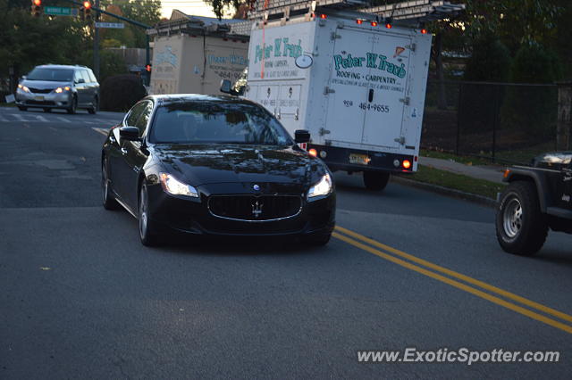 Maserati Quattroporte spotted in Summit, New Jersey