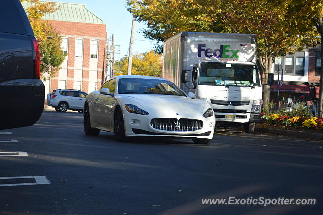 Maserati GranTurismo spotted in Summit, New Jersey