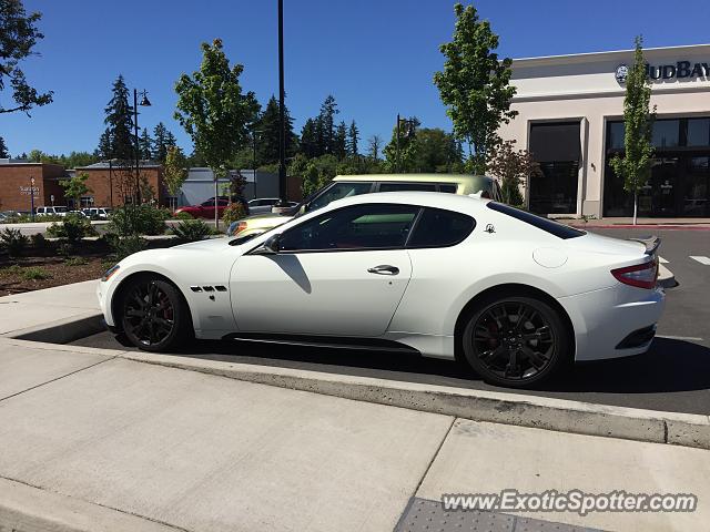 Maserati GranTurismo spotted in Portland, Oregon