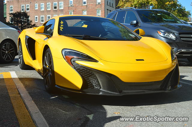 Mclaren 650S spotted in Greenwich, Connecticut