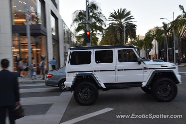 Mercedes 4x4 Squared spotted in Beverly Hills, California