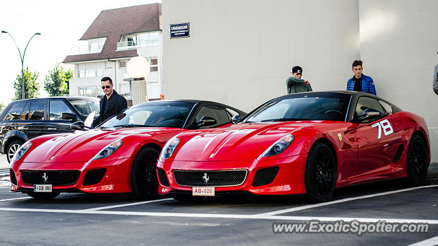 Ferrari 599GTO spotted in Knokke-Heist, Belgium