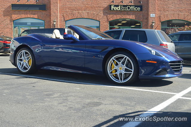 Ferrari California spotted in Greenwich, Connecticut