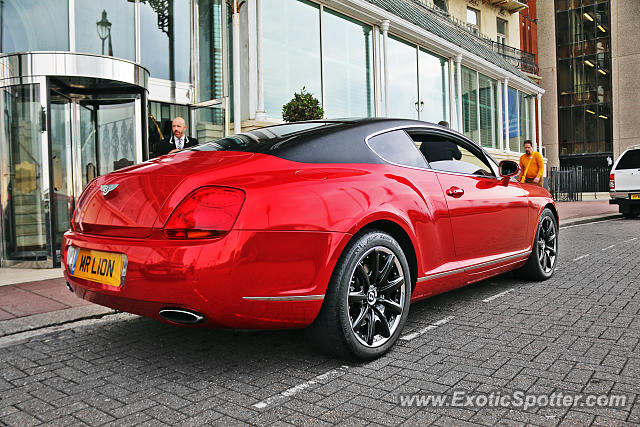 Bentley Continental spotted in Brighton, United Kingdom