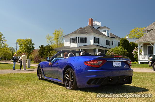 Maserati GranTurismo spotted in Rye, New Hampshire