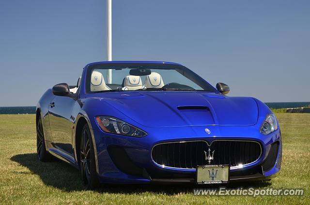 Maserati GranTurismo spotted in Rye, New Hampshire