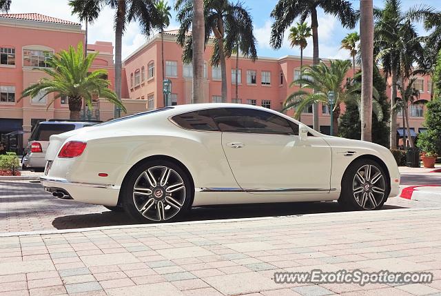 Bentley Continental spotted in Boca Raton, Florida