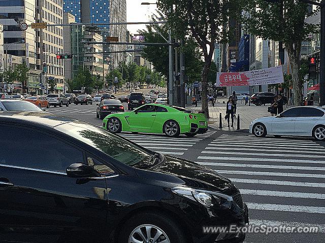 Nissan GT-R spotted in Seoul, South Korea