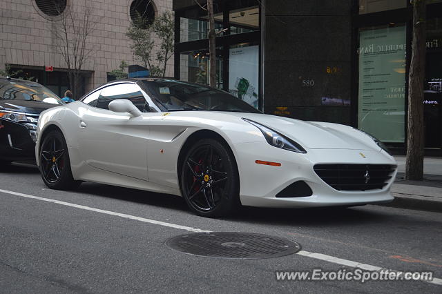 Ferrari California spotted in Manhattan, New York