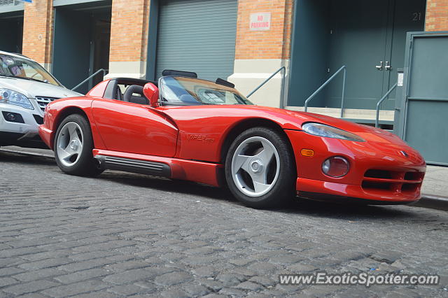 Dodge Viper spotted in Manhattan, New York