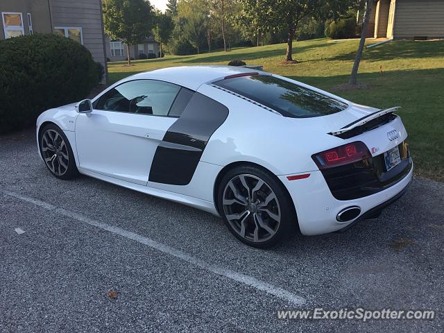 Audi R8 spotted in Bloomington, Indiana