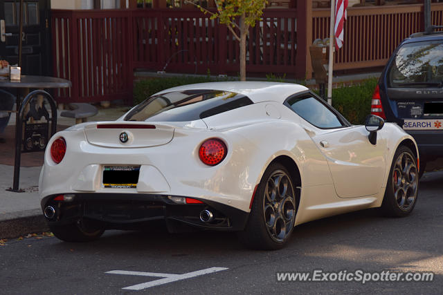 Alfa Romeo 4C spotted in Doylestown, Pennsylvania