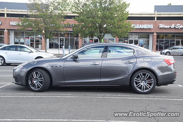 Maserati Ghibli spotted in Warrington, Pennsylvania