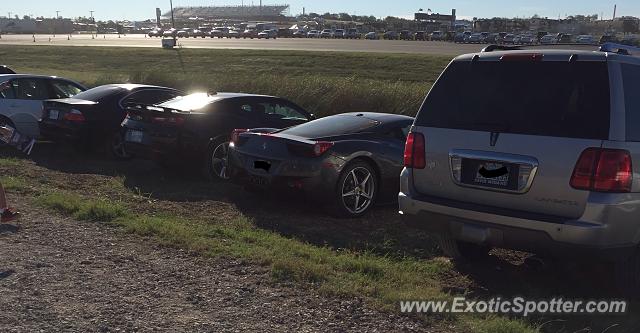 Ferrari 458 Italia spotted in Austin, Texas