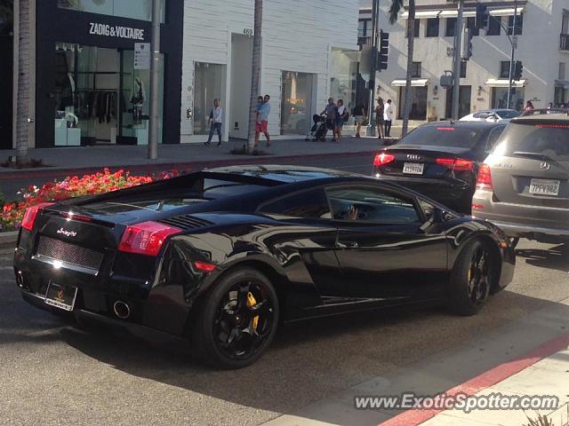 Lamborghini Gallardo spotted in Beverly Hills, California