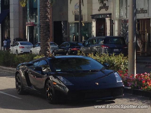 Lamborghini Gallardo spotted in Beverly Hills, California