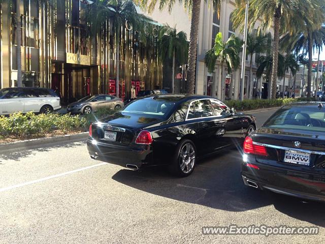 Rolls-Royce Ghost spotted in Beverly Hills, California