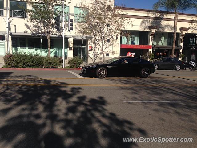 Aston Martin Rapide spotted in Beverly Hills, California