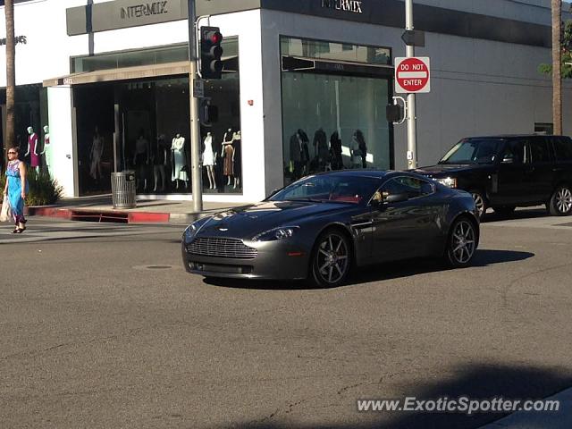 Aston Martin Vantage spotted in Beverly Hills, California