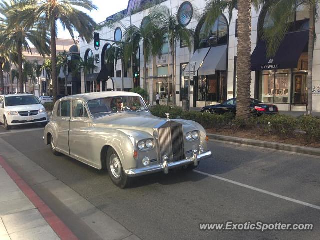 Rolls-Royce Phantom spotted in Beverly Hills, California