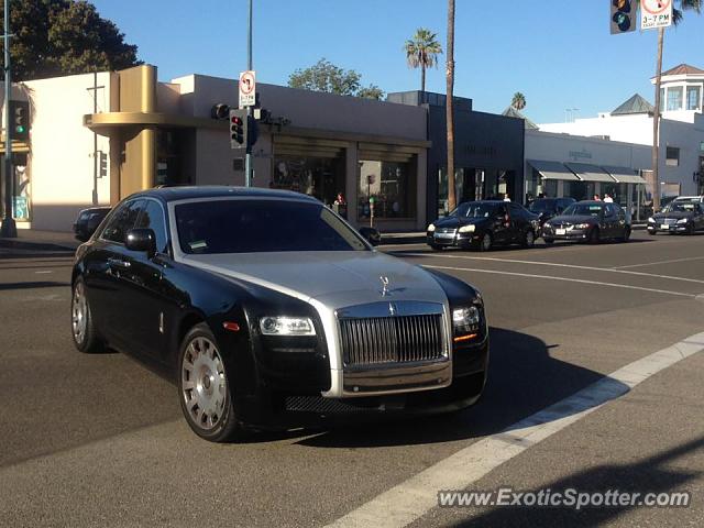 Rolls-Royce Ghost spotted in Beverly Hills, California