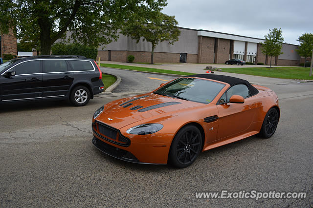 Aston Martin Vantage spotted in Lake Forest, Illinois