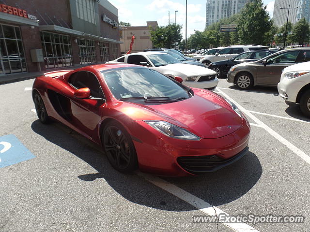 Mclaren MP4-12C spotted in Atlanta, Georgia