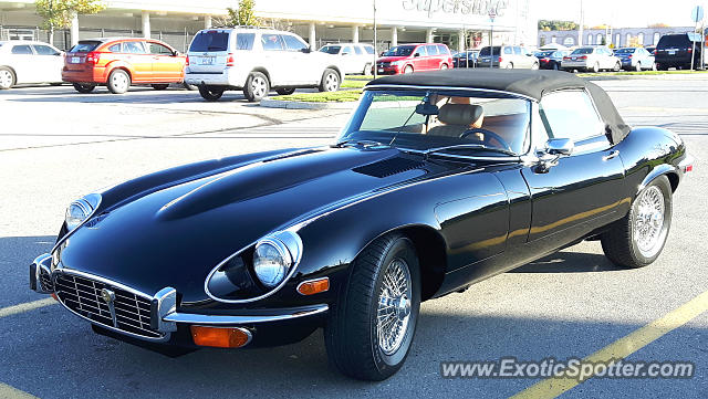 Jaguar E-Type spotted in London, Ontario, Canada