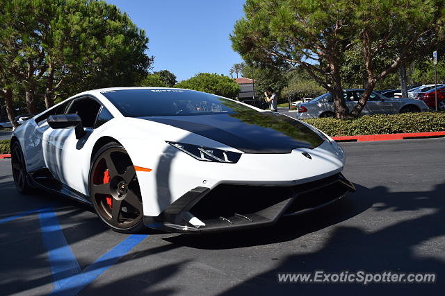 Lamborghini Huracan spotted in Newport Beach, California