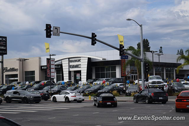 Porsche 911 GT2 spotted in Woodland Hills, California