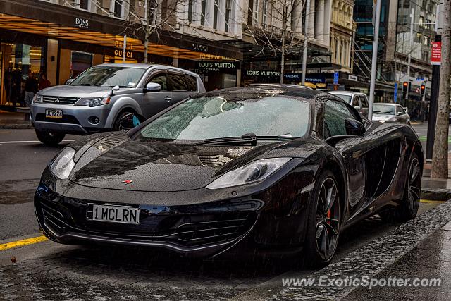 Mclaren MP4-12C spotted in Auckland, New Zealand