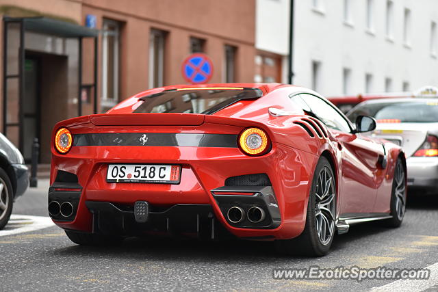 Ferrari F12 spotted in Warsaw, Poland