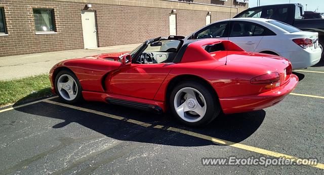 Dodge Viper spotted in Appleton, Wisconsin