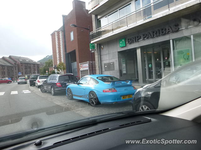 Porsche 911 GT3 spotted in Huy, Belgium