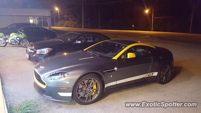 Aston Martin Vantage spotted in Rapids city, Illinois