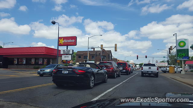 Maserati GranCabrio spotted in Moline, Illinois