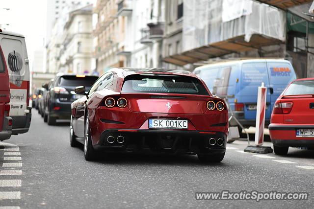 Ferrari GTC4Lusso spotted in Warsaw, Poland