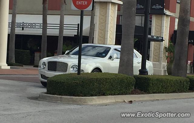 Bentley Mulsanne spotted in Jacksonville, Florida