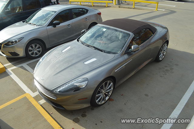 Aston Martin DB9 spotted in Greenwich, Connecticut