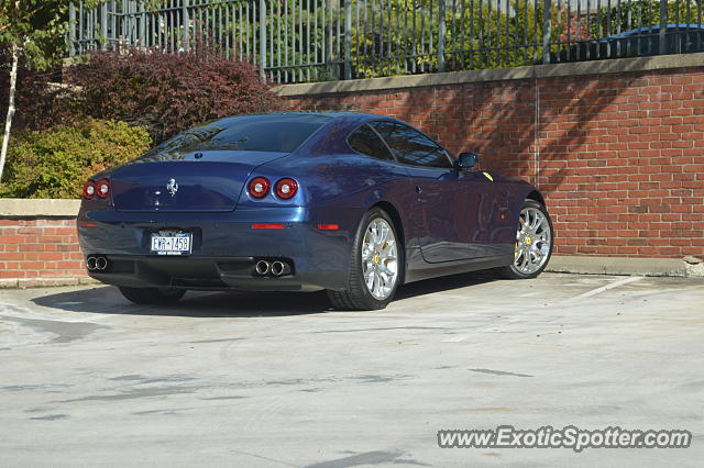 Ferrari 612 spotted in Greenwich, Connecticut